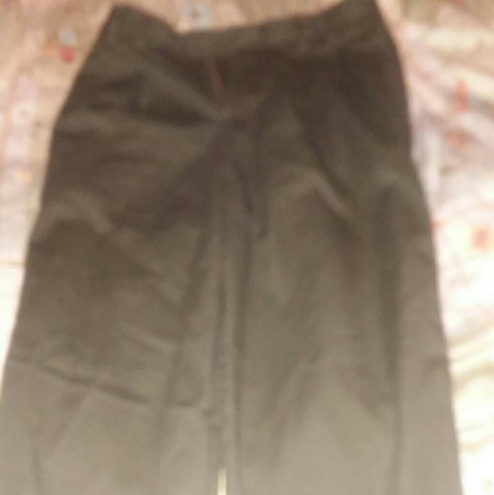 Chaps mens green khakis